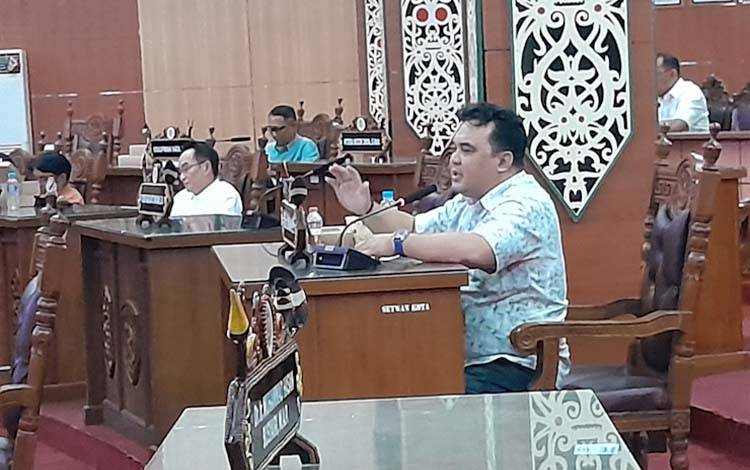 Anggota DPRD Palangka Raya, Deby Setiawan (Foto: MARINI)