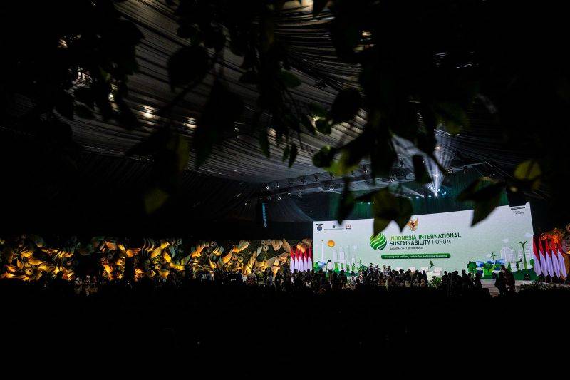 Penutupan Indonesia International Sustainability Forum (ISF) 2025, di Jakarta, Sabtu (11/10/2025). ANTARA/HO-ISF