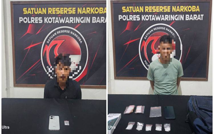 Polres Kobar Bekuk 2 Pengedar Sabu
