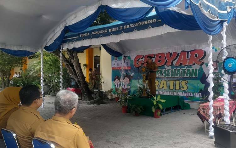 Pemko Palangka Raya Gelar Gebyar Cek Kesehatan Gratis Anak Sekolah