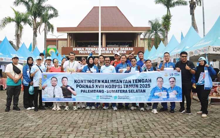 Kontingen Kalteng Raih Dua Perunggu di PORNAS Korpri 2025