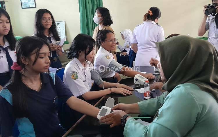 SMP Negeri 2 Palangka Raya Pastikan tak Ada Kasus Penyakit Berat pada Siswa