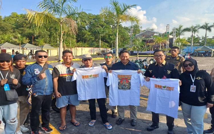 Pemprov Kalteng Dukung Kegiatan Positif Komunitas Motor Lewat Horefest 1 Dekade
