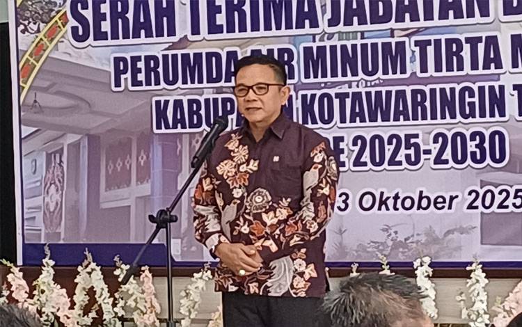 Direktur Baru Perumdam Tirta Mentaya Fokus Benahi Tunggakan Pembayaran dan Layanan Pelanggan
