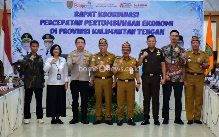 Pemprov Kalteng Bahas Strategi Percepatan Pertumbuhan Ekonomi Daerah