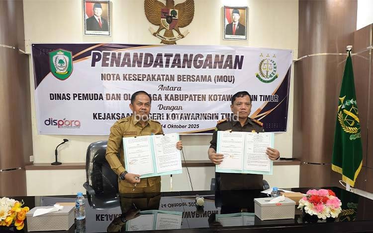 Dispora Kotim Jalin Kerja Sama dengan Kejari Kotim, untuk ini