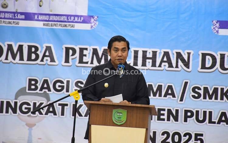 Wabup Pulang Pisau Tutup Lomba Duta Baca 2025: Jadilah Agen Perubahan dan Penyebar Virus Cinta Buku