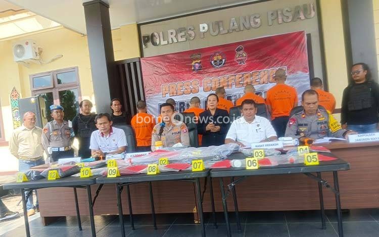Polres Pulang Pisau Tangkap 3 Pelaku Ganjal ATM, Begini Modus Kejahatannya