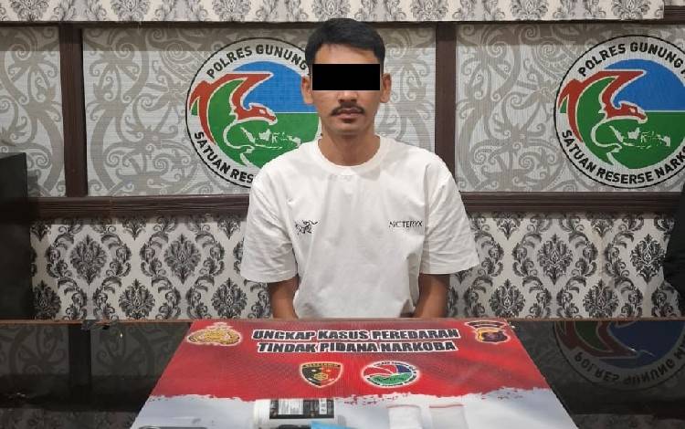 Simpan Sabu di Botol, Pria di Tewah Diamankan Satresnarkoba Polres Gunung Mas