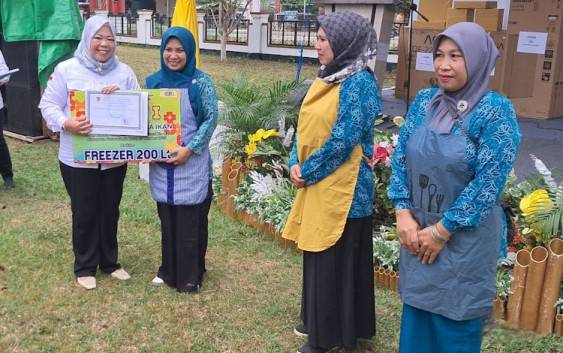 Harkannas ke-12, Bupati Kobar Ajak Masyarakat Gemar Makan Ikan Guna Cegah Stunting