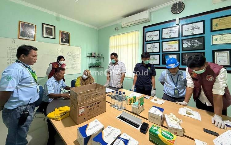 Satresnarkoba Lamandau Gelar Tes Urine Mendadak di Perusahaan