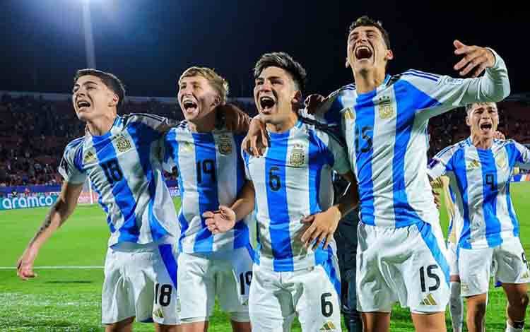 Argentina ke Final Piala Dunia U-20 Usai Tundukkan Kolombia 1-0