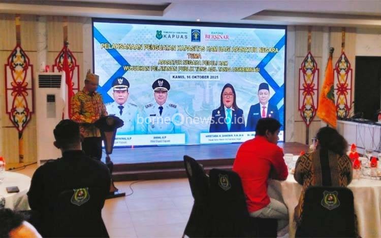 ASN Pemkab Kapuas Diberi Penguatan Kapasitas HAM Dorong Pelayanan Publik Profesional Bebas Diskriminasi