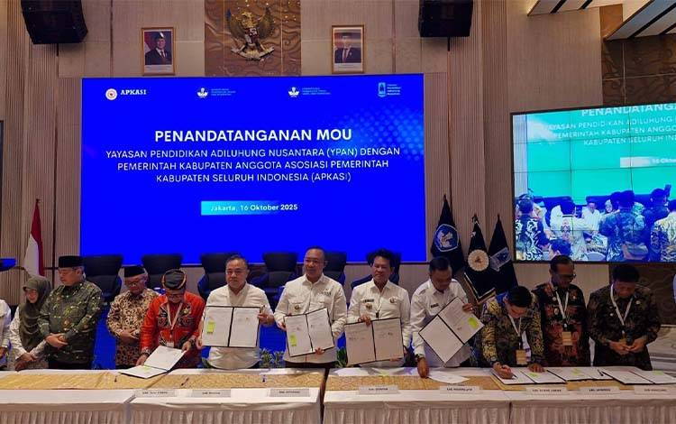 Bupati Seruyan Hadiri Koordinasi Program Kerja Sama Pendidikan di Jakarta