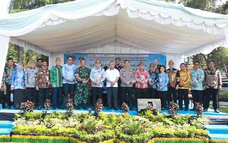 Pemprov Kalteng Gelar Gerakan Pangan Murah Serentak di 10 Kabupaten/Kota