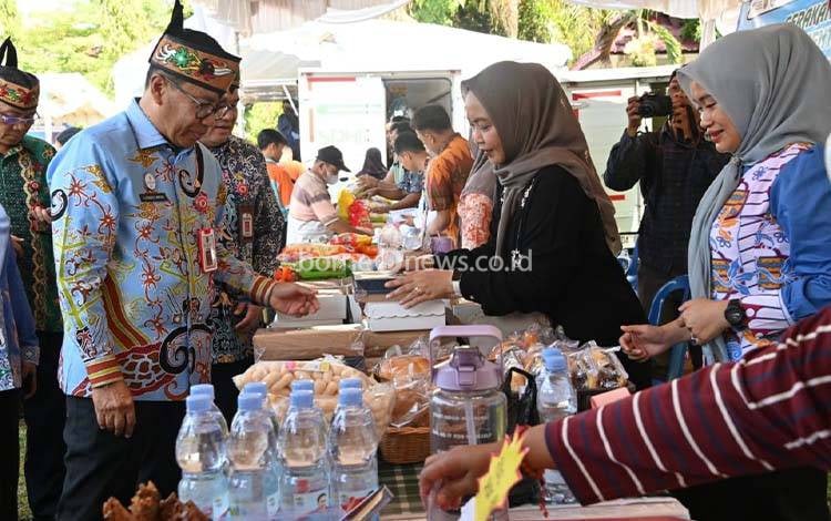 Gerakan Pangan Murah Sediakan Komoditas Pokok dan Produk UMKM untuk Masyarakat Kalteng