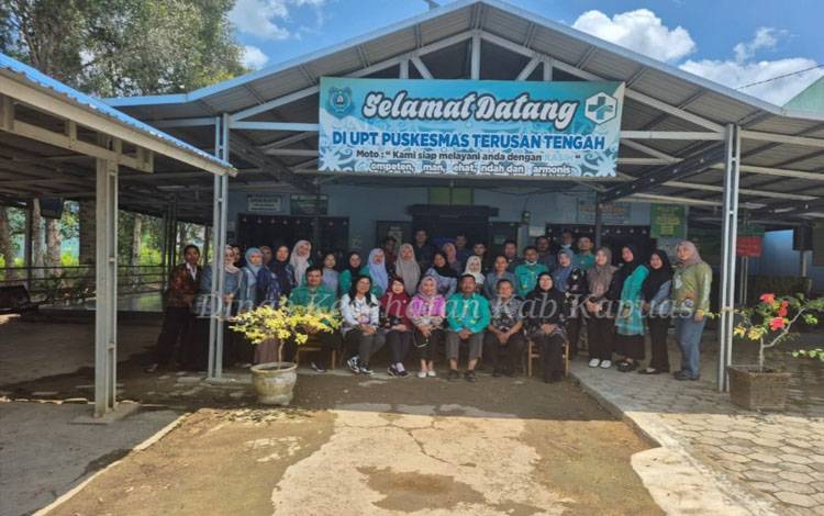 Dinkes Kapuas Genjot Mutu Pelayanan, Puskesmas Terusan Tengah Jadi Sasaran Pembinaan dan Pengawasan