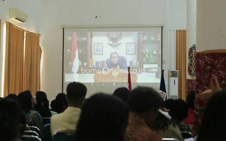 Dirjen Bimas Hindu Apresiasi Visi Baru IAHN-TP Palangka Raya yang Progresif