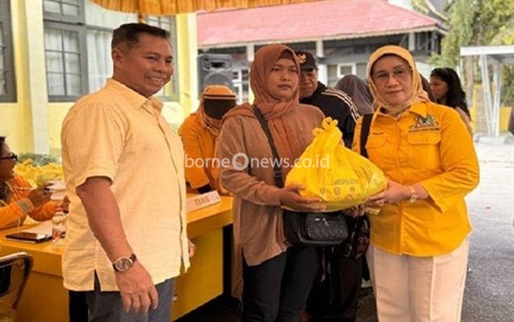 Golkar Kalteng: Antusiasme Warga Tanda Kebutuhan Pokok Masih Berat