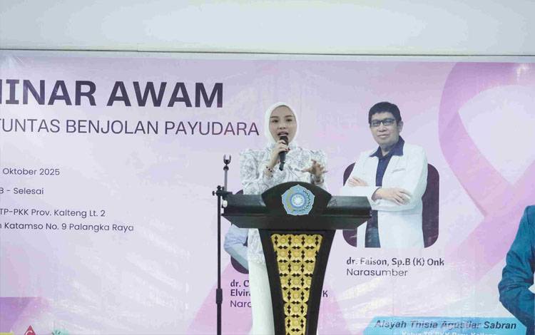 YKI Kalteng Edukasi Masyarakat Melalui Seminar Awam Kupas Tuntas Benjolan Payudara