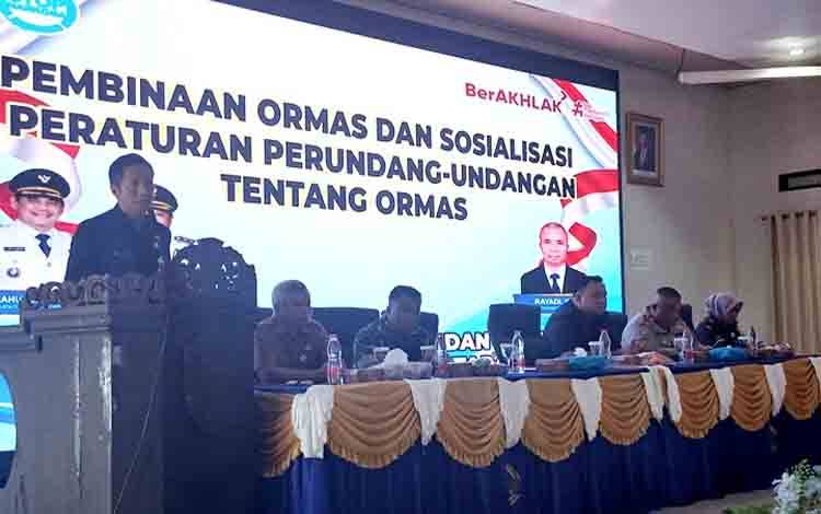 Pemkab Barut Dorong Ormas Berperan Aktif Jaga Persatuan dan Dukung Pembangunan Daerah
