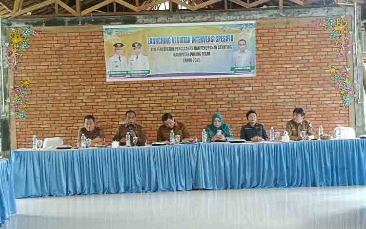 Kepala Dinas Kesehatan Pulpis, dr Pande Putu Gina saat menyampaikan sambutan, Senin 20 Oktober 2025. (FOTO: RETHA)