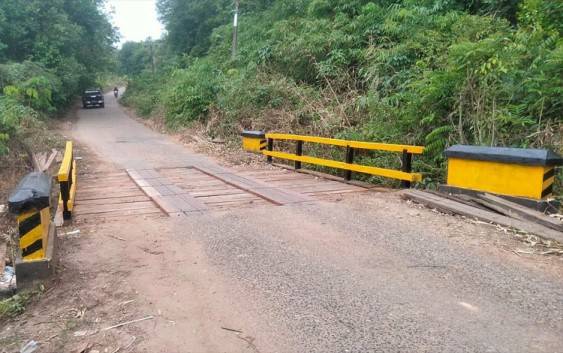 Tiga Jembatan di Barito Timur yang Sempat Rusak Kini Sudah Bisa Dilintasi dengan Aman