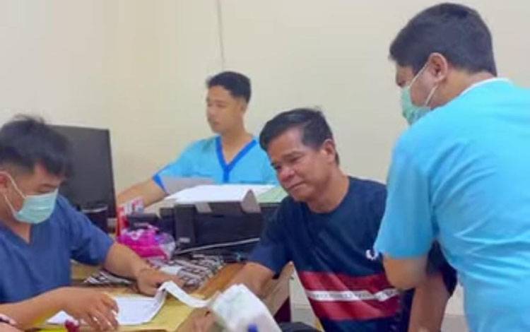Anggota DPRD Cek Kesehatan di RSUD Palangka Raya
