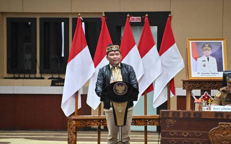 Gubernur Agustiar Instruksikan Pembentukan Satgas Optimalisasi PAD di Daerah