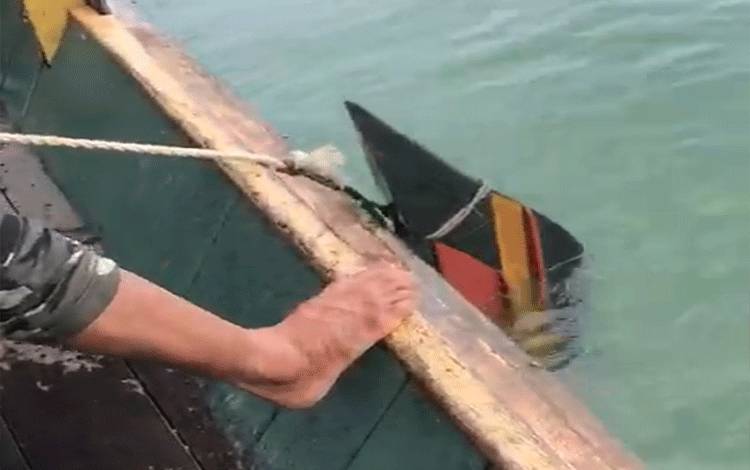 Kapal Klotok Angkutan Tenggelam di Waduk Riam Kanan Kalsel Berhasil Ditemukan
