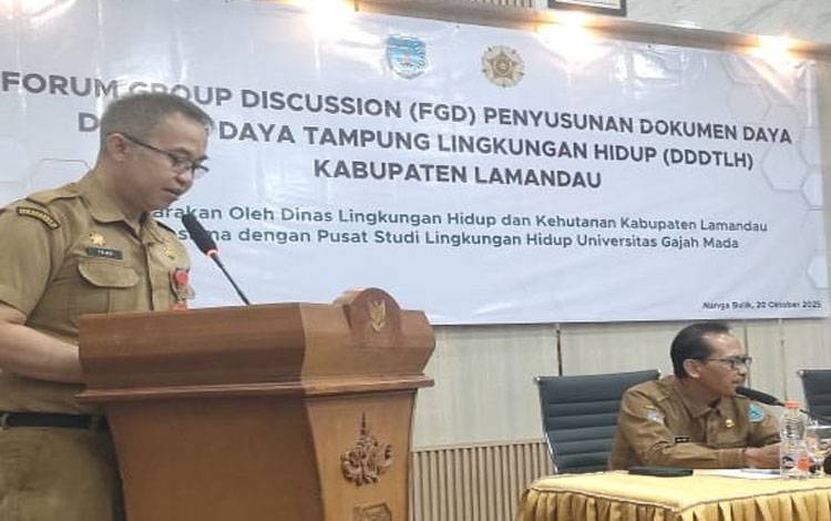 Kolaborasi untuk Lingkungan, Lamandau Gelar FGD DDDTLH