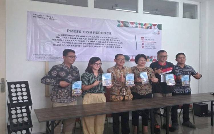 BPDP dan STP Bogor Luncurkan Buku Kuliner Sawit, Dorong Inovasi UMKM
