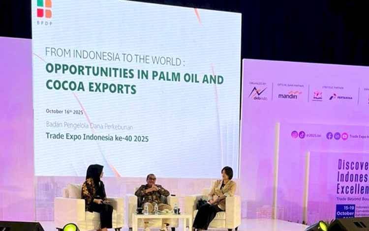 BPDP Tegaskan Nilai Inklusif Komoditas Perkebunan di Trade Expo Indonesia 2025
