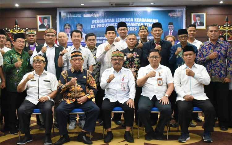 Pemprov Kalteng Dorong Sinergi Pemerintah dan Lembaga Keagamaan Wujudkan Huma Betang