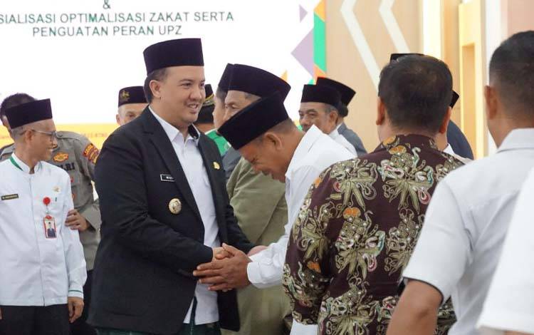 Bupati Rizky Tekankan Akuntabilitas dan Transparansi Kepada Pengurus BAZNAS Lamandau yang Baru