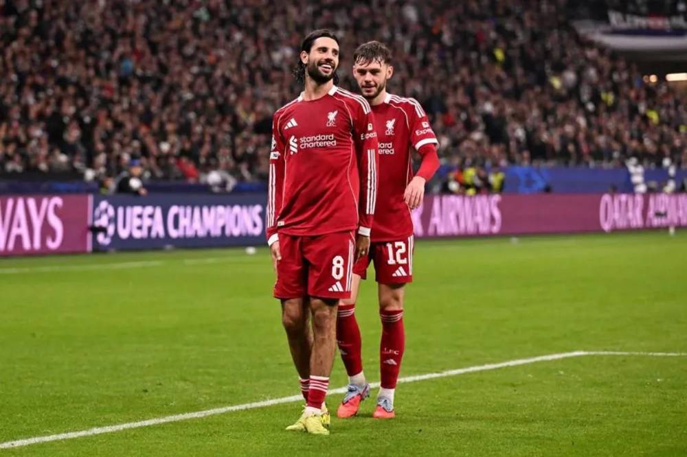 Liverpool Tundukkan Tuan Rumah Eintracht Frankfurt 5-1