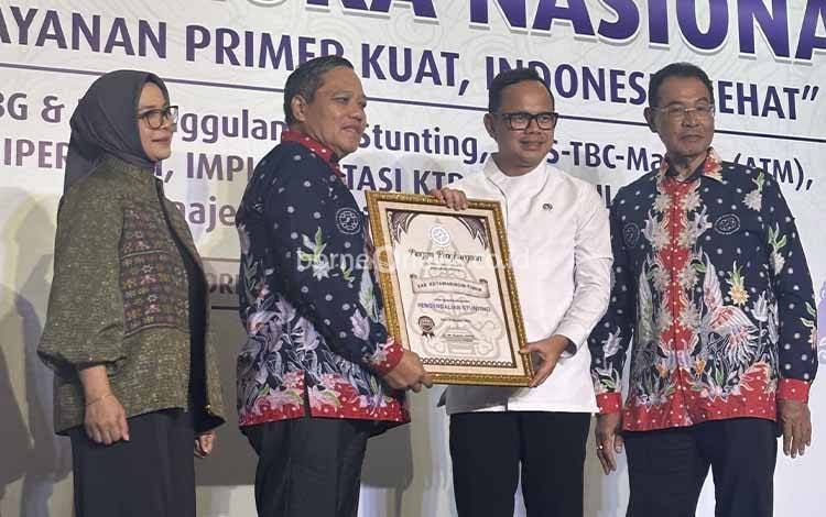 Kotim Kembali Raih Penghargaan atas Komitmen Penurunan Stunting