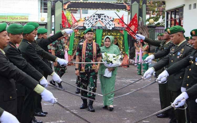 Letkol Inf Kurniawan Agung Sancoyo Resmi Jabat Dandim 1016 Palangka Raya