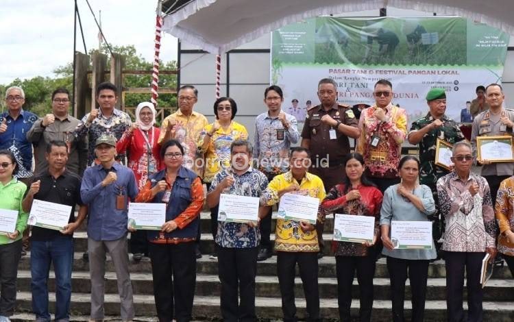 Pasar Tani - Festival Pangan Lokal Meriahkan Hari Tani dan Hari Pangan Sedunia di Gunung Mas