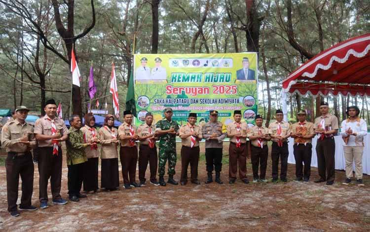 Perkemahan Bakti Saka Kalpataru dan Sekolah Adiwiyata 2025 Digelar di Seruyan