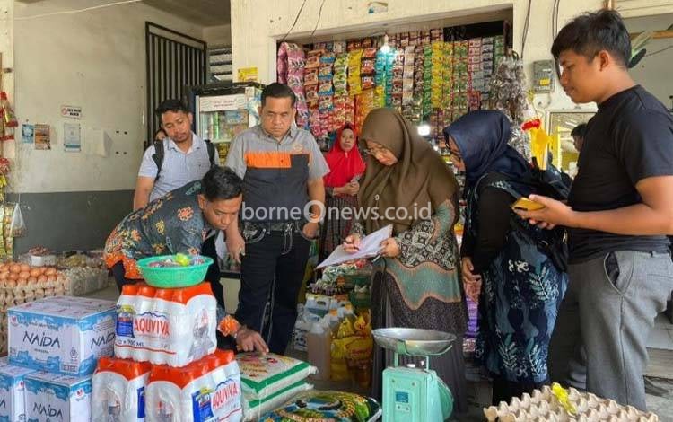 Polres Lamandau Jamin Ketersediaan dan Kestabilan Harga Beras di Pasar Induk Nanga Bulik