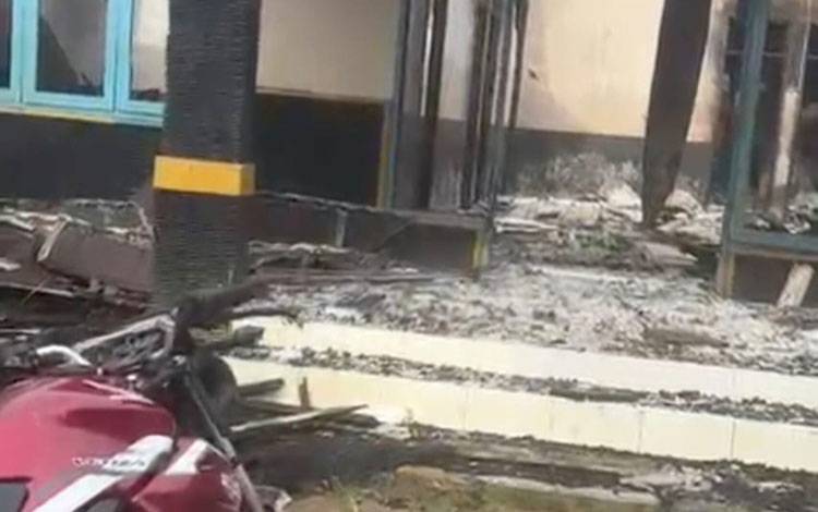 Polres Seruyan Dalami Kasus Kebakaran Kantor PT BJAP-03 di Seruyan Tengah