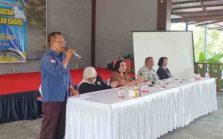Sekretaris Dinas Perikanan Palangka Raya Ajak Masyarakat Konsumsi Ikan Gabus