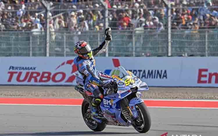 Aldeguer Pimpin FP1 MotoGP Malaysia di Tengah Guyuran Hujan