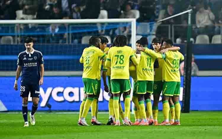 Nantes Kembali ke Jalur Kemenangan Setelah Taklukkan Paris FC 2-1