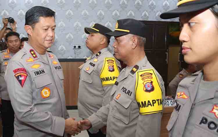 Kapolda Kalteng Beri Arahan Strategis Pamapta untuk Tingkatkan Harkamtibmas