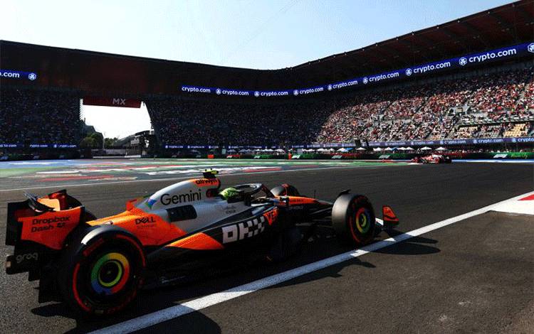 Formula 1: Norris Rebut Pole Position di Kualifikasi GP Meksiko 2025
