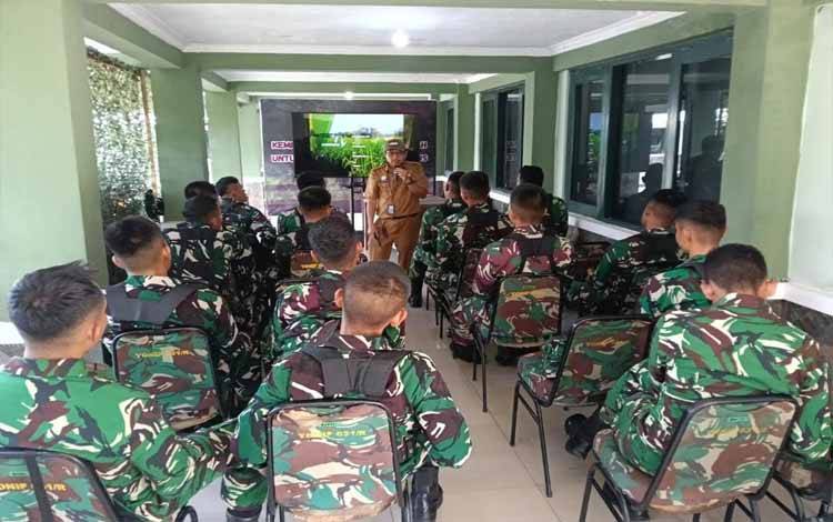 Kodam XXII Tambun Bungai Cetak Kader Pelatih Pertanian Melalui Program Kadertih