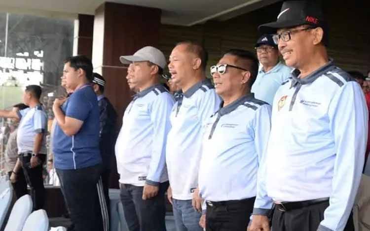 Wakil Bupati Lamandau Hadiri Babak Final Turnamen Sepak Bola Gubernur Cup 2025 Putaran Provinsi