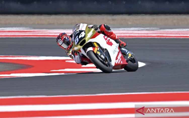 Mario Aji Tuntaskan Balapan Moto2 Malaysia Penuh Drama di Posisi ke-22